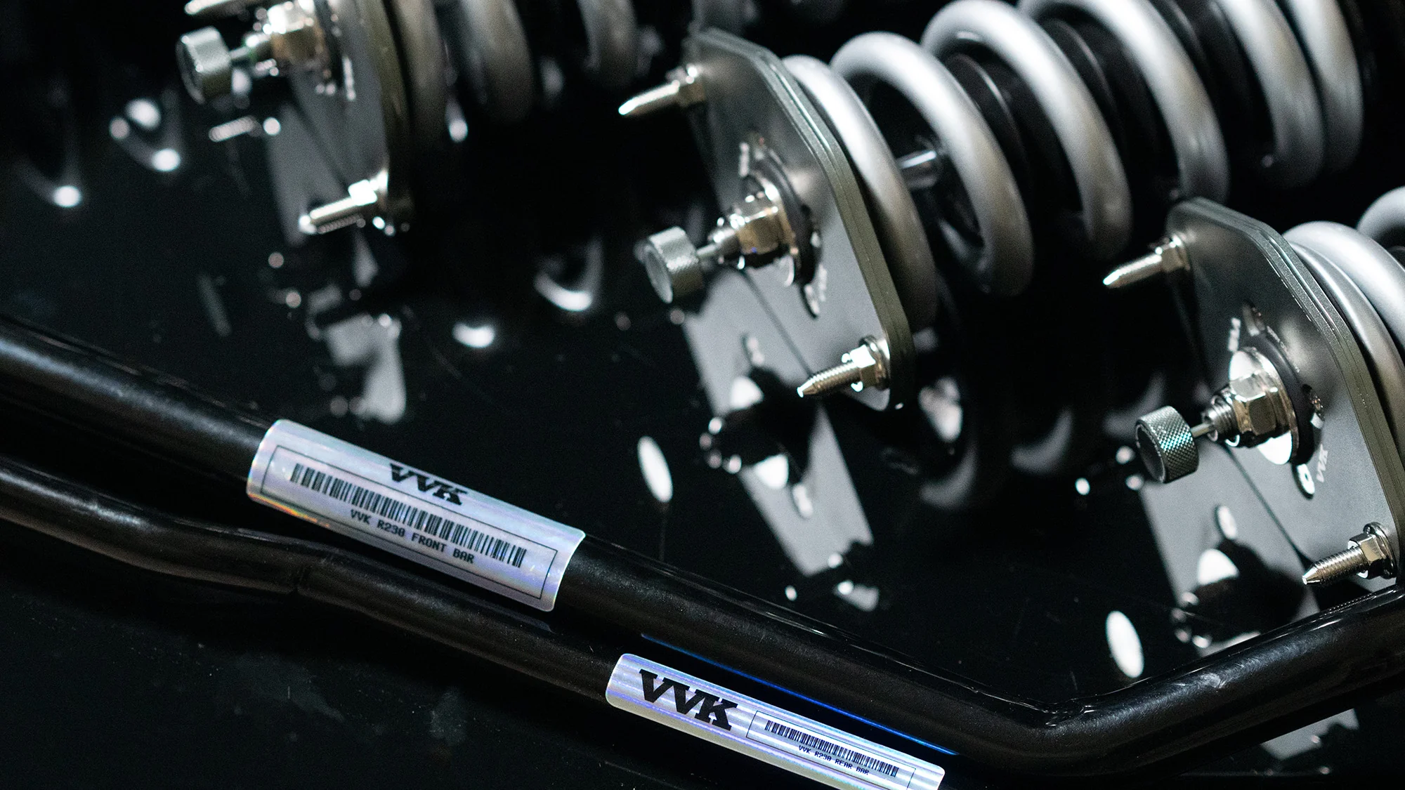 Mercedes SL63 AMG R230 Coilover Conversion Kit with Adjustable Sway Bars and Power Steering - Image 5