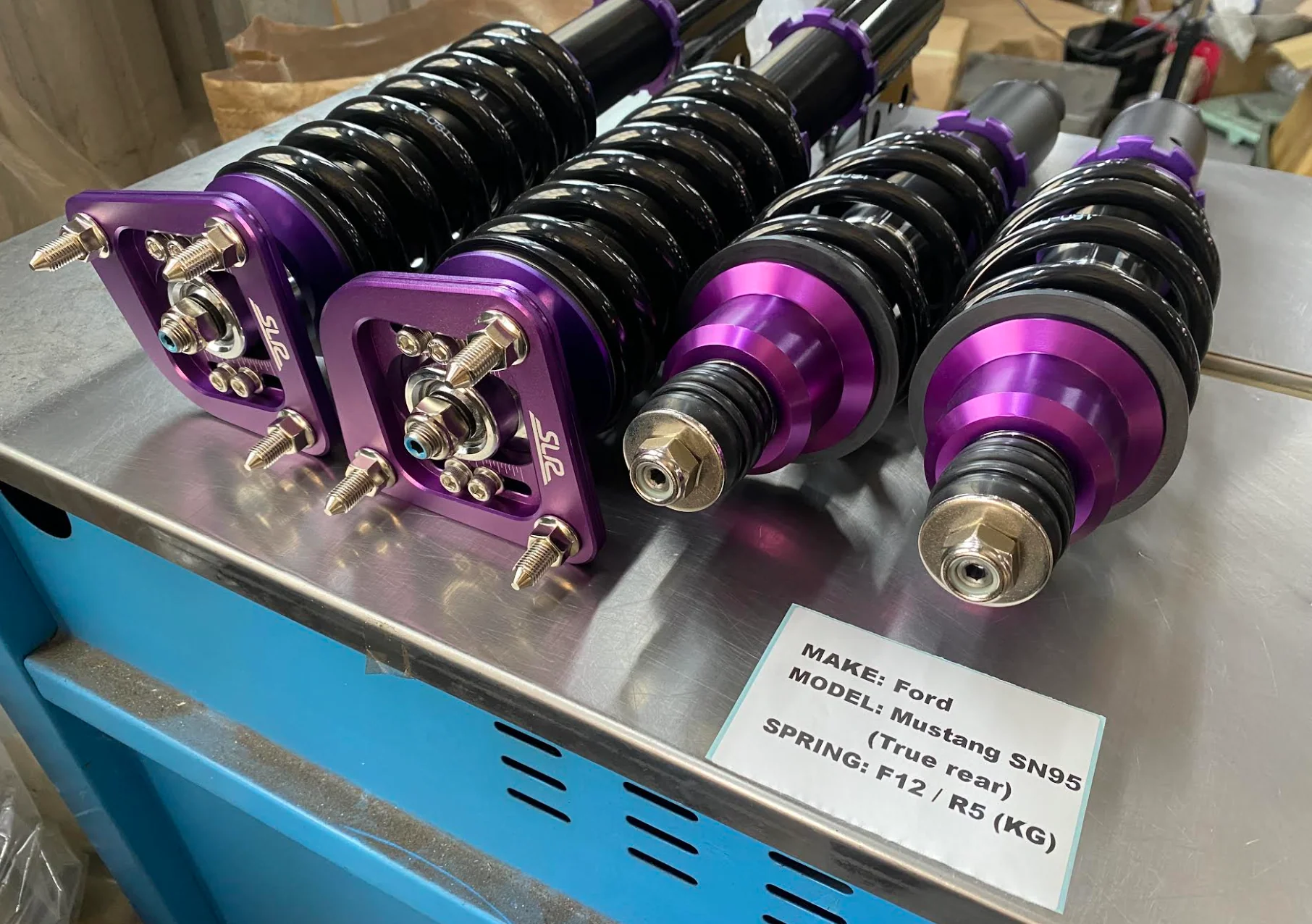 SLR Drift Spec Coilovers for 94-04 SN95 Mustang / 94-98 Mustang Cobra - Image 3